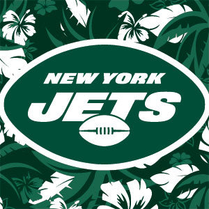 NFL New York Jets Tropical Print Wii (Includes 1 Controller) Skin